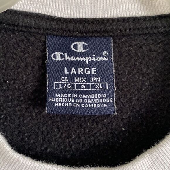 CHAMPION Men’s Pullover Sweatshirt Size L - Picture 3 of 3